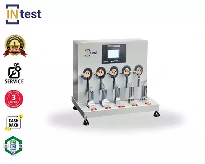 Прибор для испытания восстановления складок (метод горизонтальный)