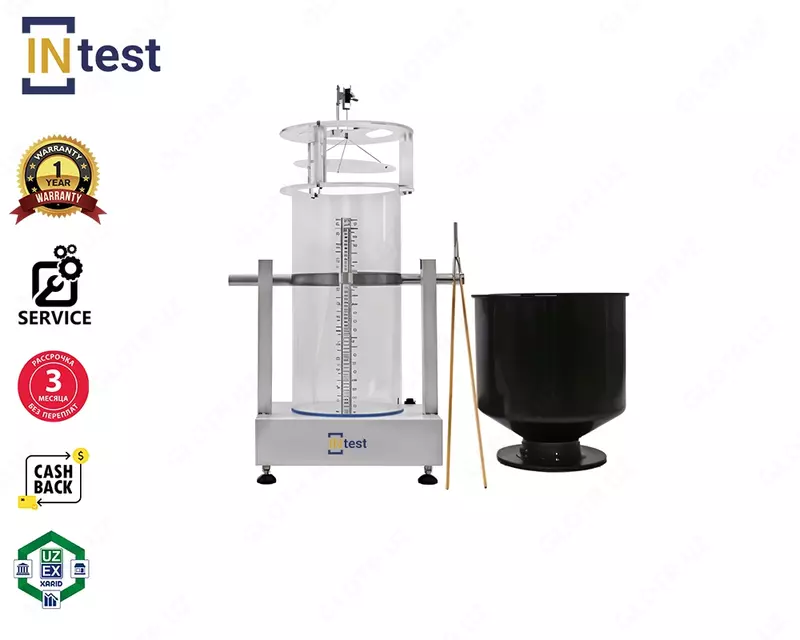 Pat va par uchun qo‘lda boshqariladigan to‘ldirish quvvati testeri