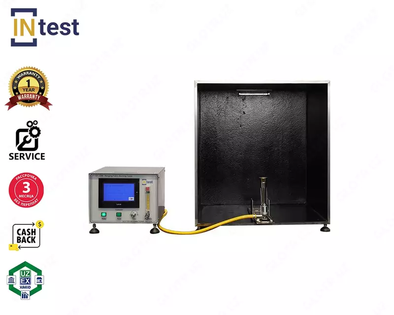 Mato yonishini osma usulda sinovchi qurilma