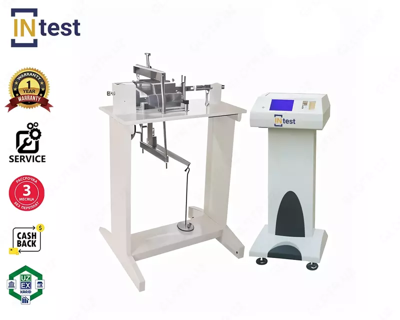 Sintetik materiallar uchun qaychi sinov qurilmasi