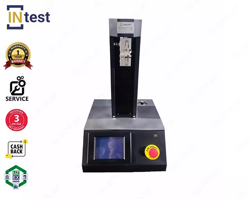 Электронная машина для определения прочности волокна на растяжение (одноколонная)