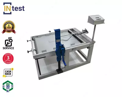 Установка для испытания на скольжение при хождении по наклонной плоскости
