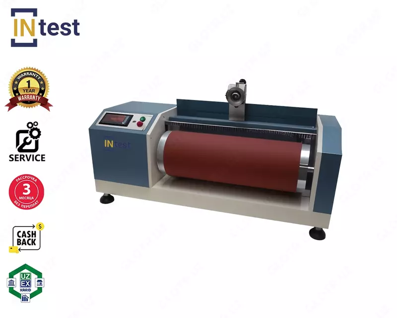 Установка для определения сопротивления истиранию при скольжении