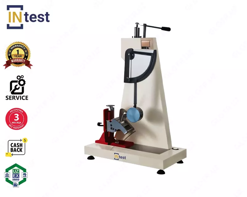 Poshnalarning ko‘ndalang zarbaga chidamliligini baholash uchun qurilma