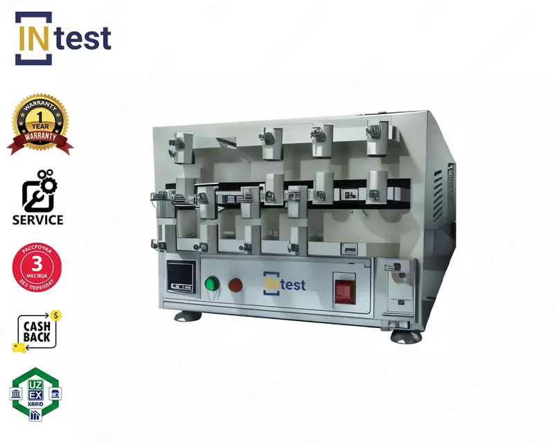 Устройство для испытания на многократный изгиб Метод В