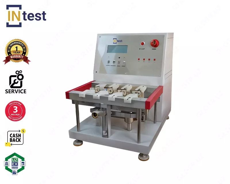 Poyabzal ustki qismining suv o‘tkazuvchanligi va nam sig‘imini aniqlash uchun asbob