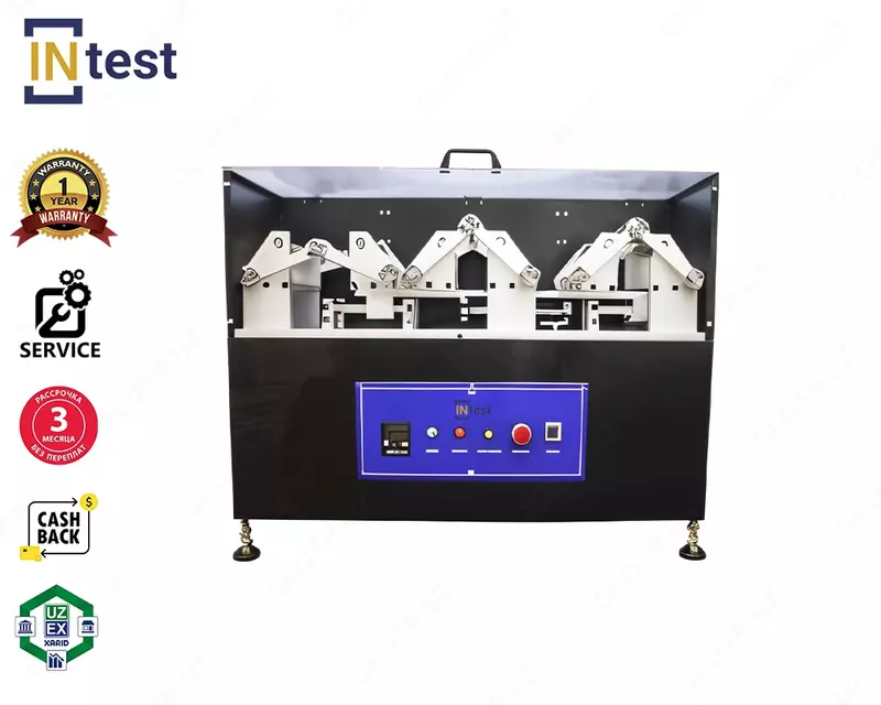 Прибор для определения устойчивости подошвы к изгибу