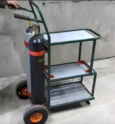 Цена по запросу Тележка для сварочного аппарата
