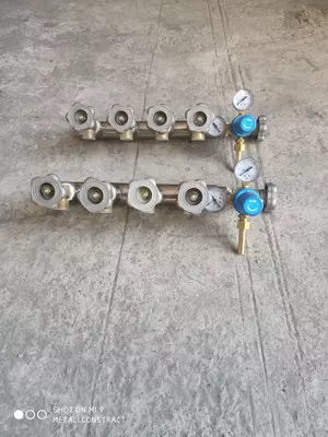 Газовая рампа перепускная и разрядная