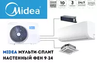 Мульти-сплит. Внутренний настенный блок Midea 18 BTU