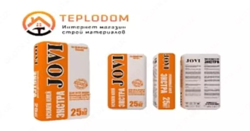 Кафельный клей | 25кг. | Jovi Усиленный