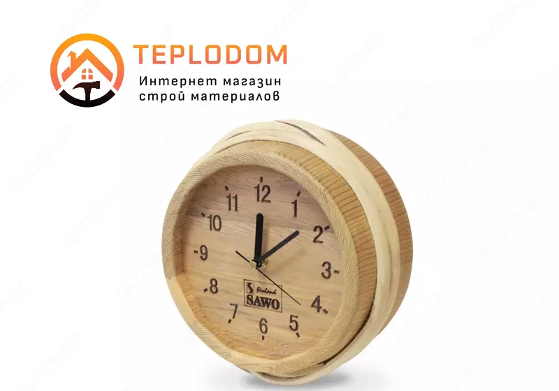 Часы кварцевые в форме бочки