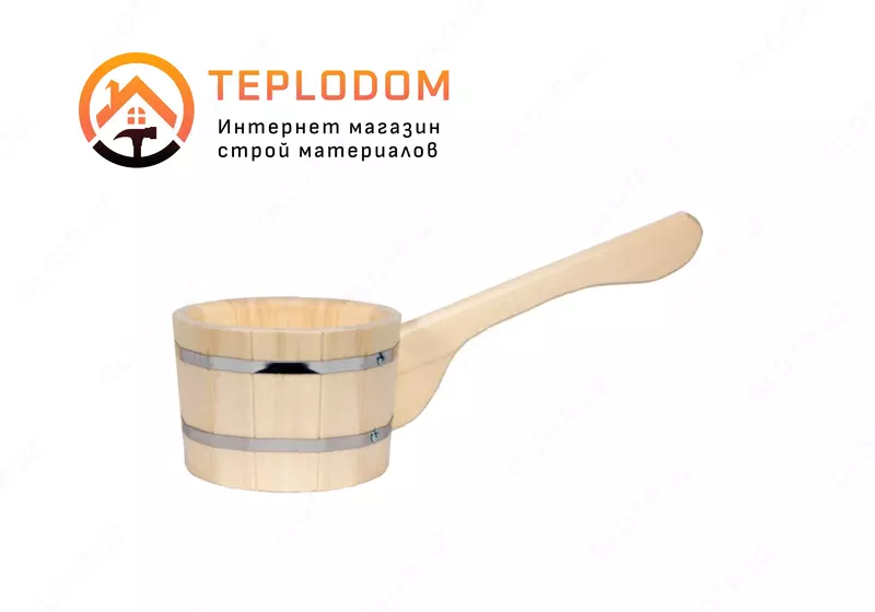 Ковш бондарный для бани 1.5л