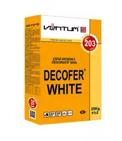 Декоративная штукатурка DECOFER (WHITE) VENTUM 800