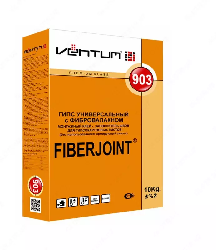 Заполнитель швов для гипсокартонных листов Ventum FIBERJOINT 903
