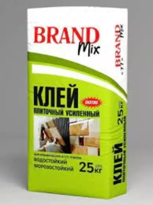  Плиточный клей (BRAND MIX) (25кг) - 