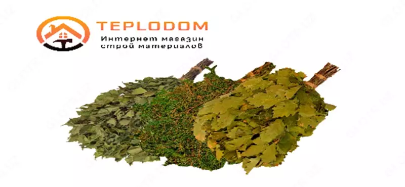  Березовый веник для сауны с пижмой - 