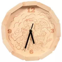 Часы кварцевые в форме бочки