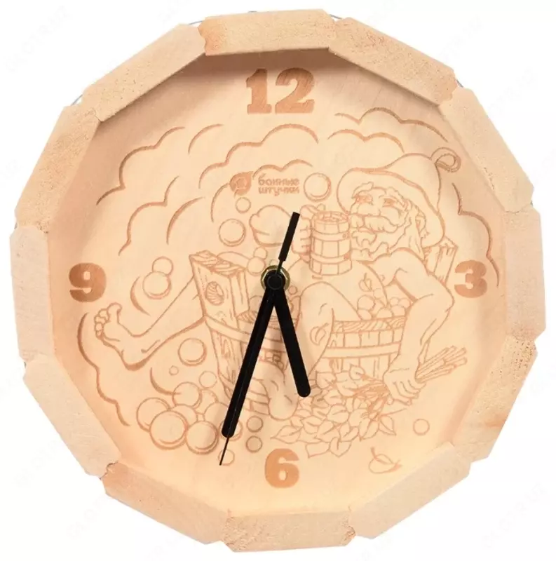 Часы кварцевые в форме бочки