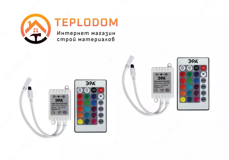 Контроллер для свет.ленты RGBcontroller-12/24V-180W/288W