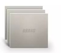 Гипсокартон BRAUS потолочный простой 1 2x2 5