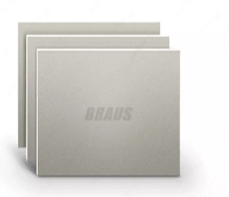  Гипсокартон BRAUS стеновой влагостойкий 1 2x2 5 - 