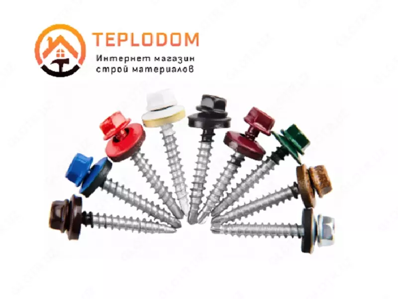 Кровельные саморезы 1кг