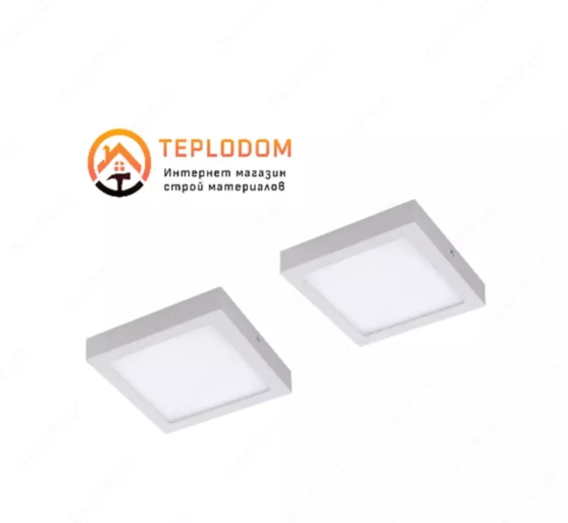  Свет.квадр.LED 6-6-4K NEW 6W 4000K  85 mm  нейтральный - 