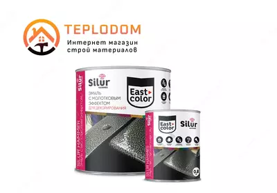 Эмаль с молотковым эффектом Silur