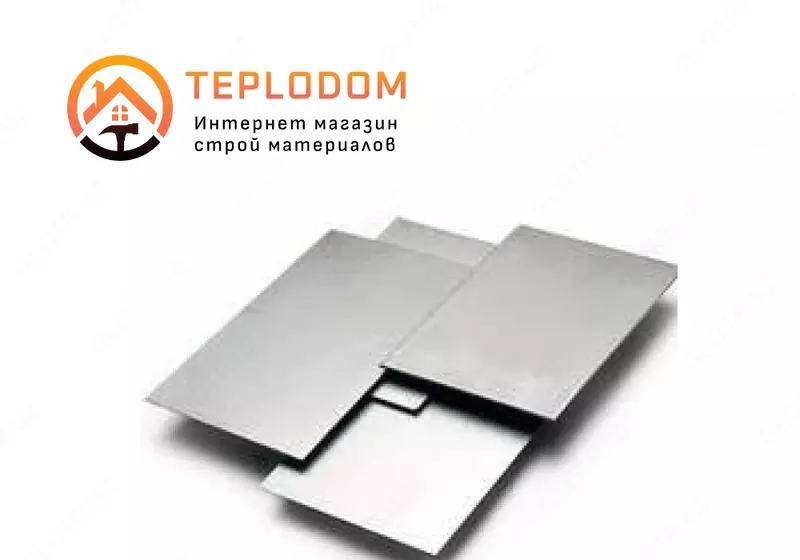 Лист из Нержавеющей стали - матовая AISI 201 (ГОСТ 12Х15Г9НД) (1220х2440мм) 0 4 мм + ПВХ