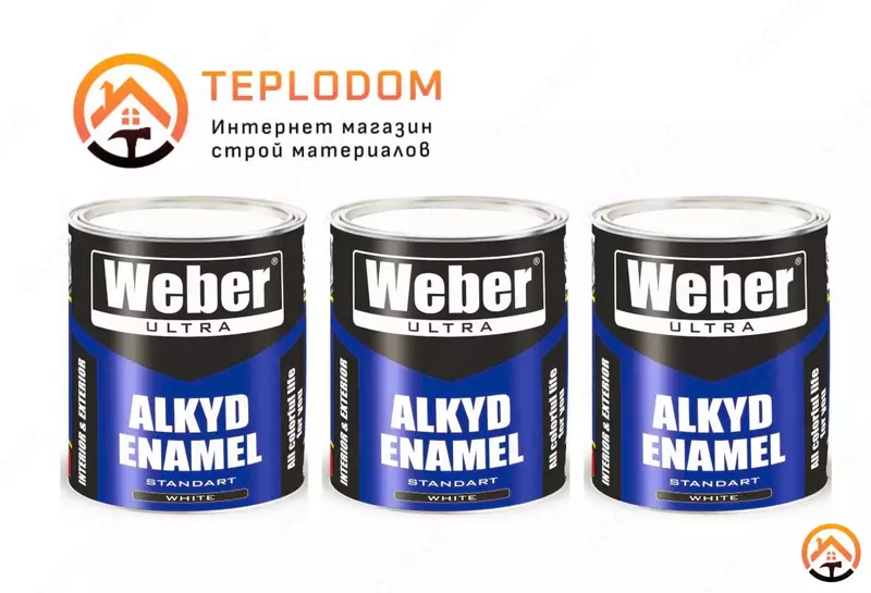 Weber ( oq) rangli bo'yoq 3 Л (115)