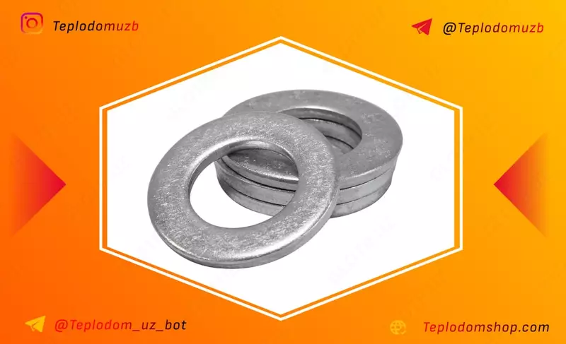 Шайбы плоские ГОСТ 11371: М6/8/10/12/14/16/20/24/30