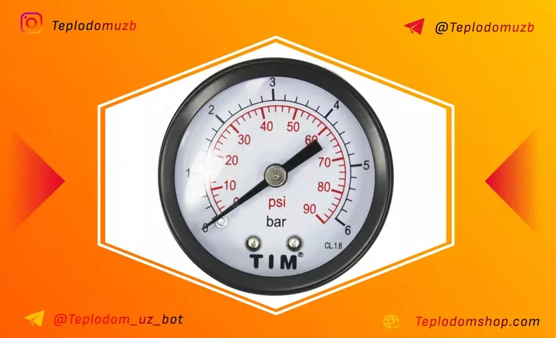 Манометр 16 бар