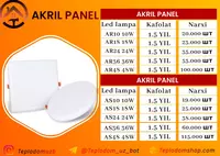 Круглая наружная акриловая LED Panel