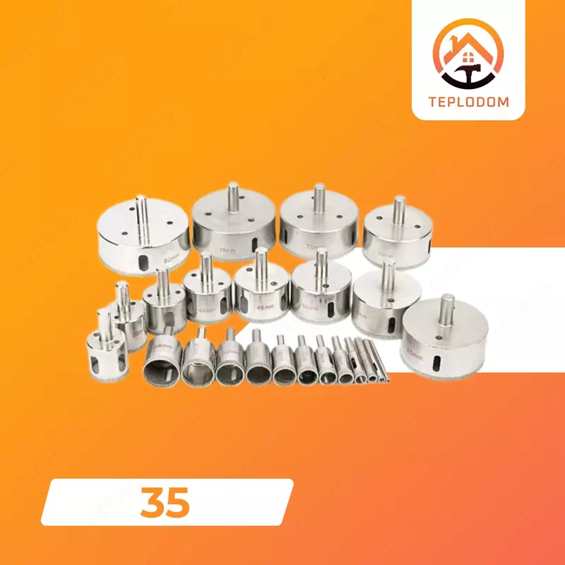 Коронка для Кафеля (35)