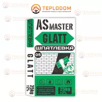 AS Master Glatt гипсовая Шпатлёвка 05 (25 кг)