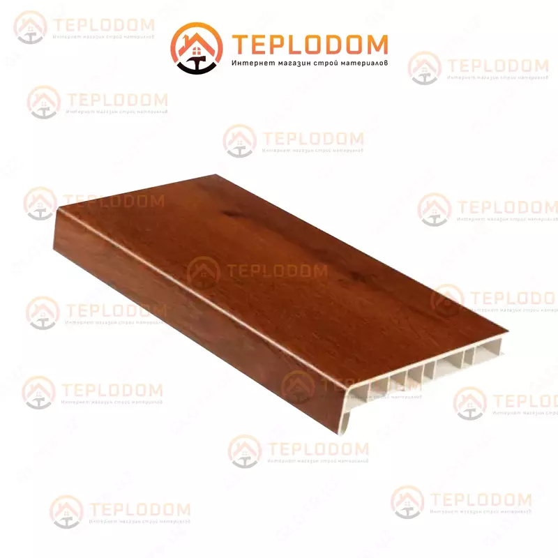 Подоконник AK PLAST Красный орех (15-60 см)