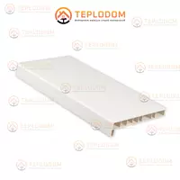 Ламинированный Подоконник AK PLAST белый (15-60 см)