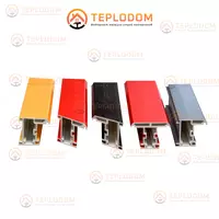 Профили из ПВХ для окон и дверей AK PLast (Z балкон)  цветной