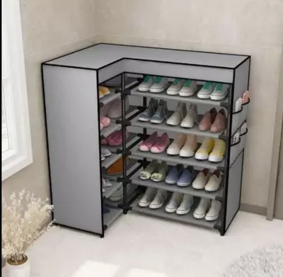 Функциональная полка для обуви (угловой)