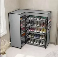 Функциональная полка для обуви (угловой)