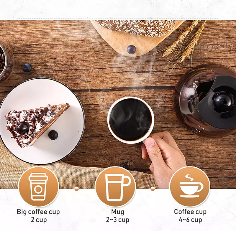 ДОСТАВКА! КАПЕЛЬНАЯ кофемашина Sonifer Coffee Maker Sf-3540 - 480 127.2 сум