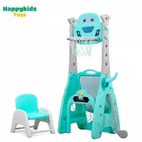 Многофункциональная баскетбольная стойка с магнитной доской 6 в 1 JM 050