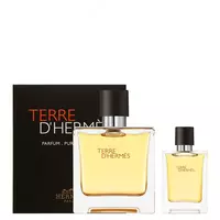 Набор парфюмерной воды HERMES TERRE DHERMES (M) PARFUM 75ML+12.5ML TRAVEL SET MEN