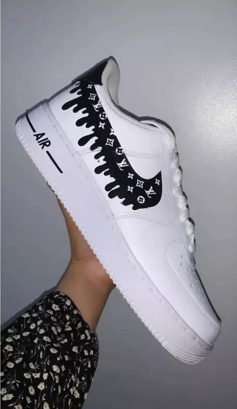 Custom Nike Air Force Louis Vuitton