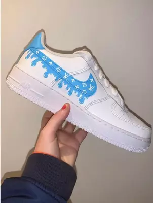 Кастомные Nike Air Force Louis Vuitton - 610 000 сум / шт.
