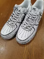 Кастомные Nike Air Force 1 в анимированном стиле Dernier