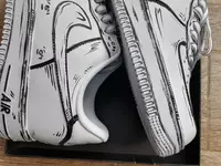 Dernier - Кастомные Nike Air Force 1 в анимированном стиле