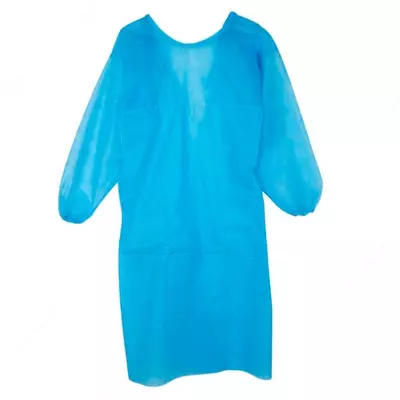 Халат одноразовый целлофановый - 10 000 сум / шт.