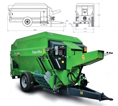 325 000 000 so'm / dona Gorizontal Kormotarqatkich IZELMAK 8 m³ (Veso‘lim bilan)